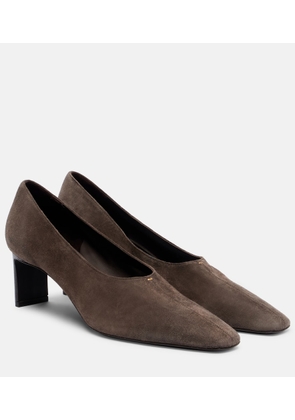 Khaite Cecilia 50 suede pumps