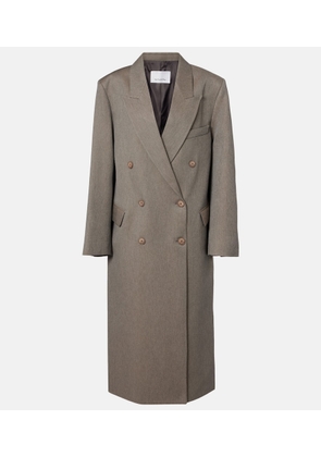 The Frankie Shop Jane double-breasted coat