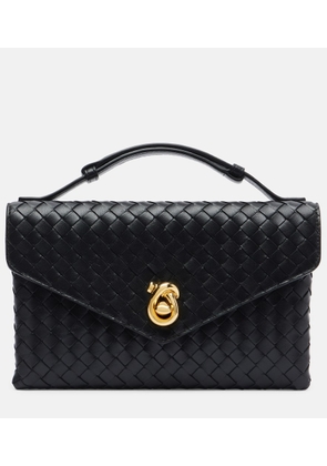 Bottega Veneta Knot Lock Intrecciato leather tote bag