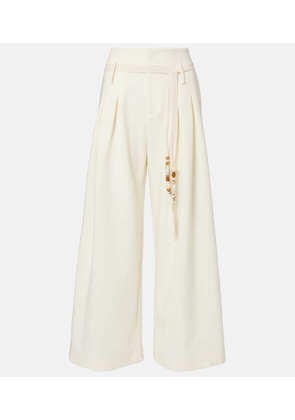 Xu Zhi Pleated high-rise wide-leg pants