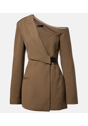 SIR Sartoria asymmetric minidress