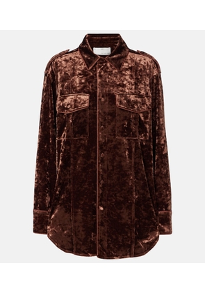 Xu Zhi Velvet shirt