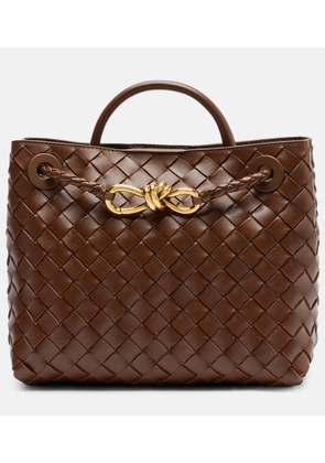 Bottega Veneta Andiamo Intrecciato Small leather tote bag