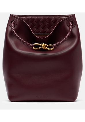 Bottega Veneta Andiamo Small leather bucket bag