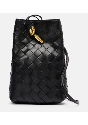 Bottega Veneta Jodie Intrecciato Mini leather shoulder bag