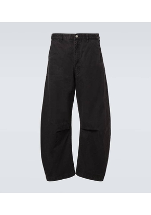 Comme des Garcons Homme Mid-rise barrel-leg jeans
