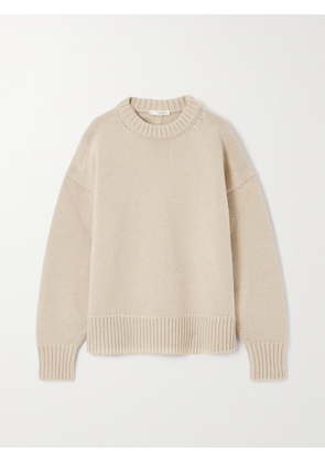 The Row - Ophelia Oversized Wool And Cashmere Sweater - Neutrals - x small,small,medium,large,x large