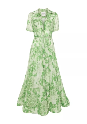 MOOS STUDIO Botanica maxi dress - Green