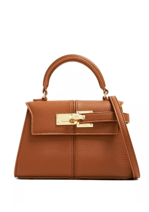 JW Pei Elise structured tote bag - Brown