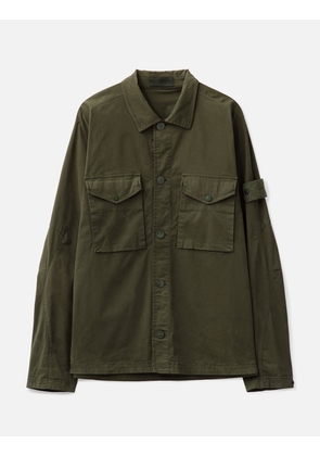 Ghost Stretch Cotton Twill Overshirt
