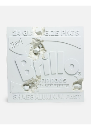 Andy Warhol Eroded Brillo Box Cube Figure