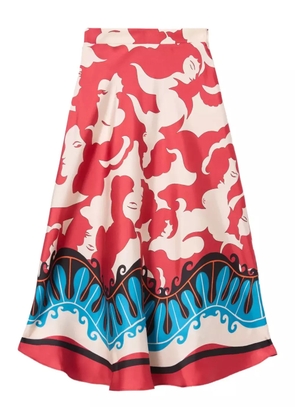 La DoubleJ x Mother Lungomare skirt - Red