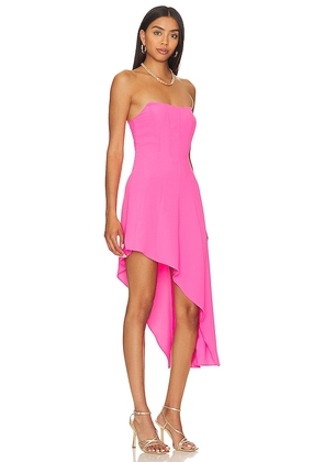 Amanda Uprichard Muse Dress in Pink. Size S. Also in L, XS.
