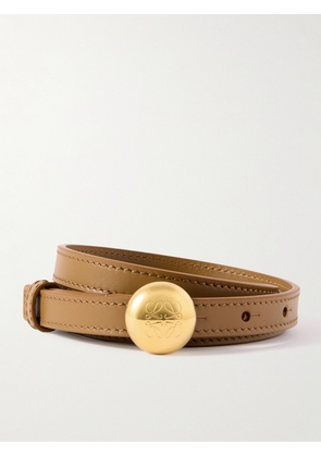 LOEWE - Pebble Leather Belt - Neutrals - 65,70,75,80,85,90,95,105,110,115