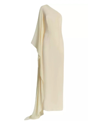 Taller Marmo Jasmine draped maxi dress - Neutrals