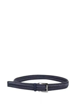 Orciani linen belt - Blue