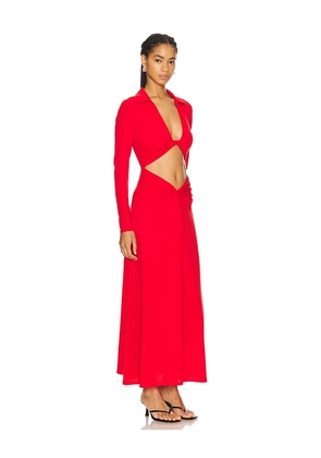 Beaufille Venti Dress in Red. Size L. Also in S.