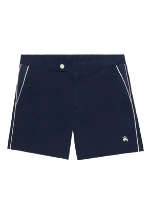 Brooks Brothers contrast-trim tennis shorts - Blue
