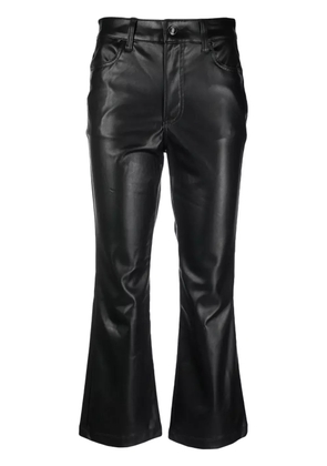 DKNY mid-rise flared trousers - Black