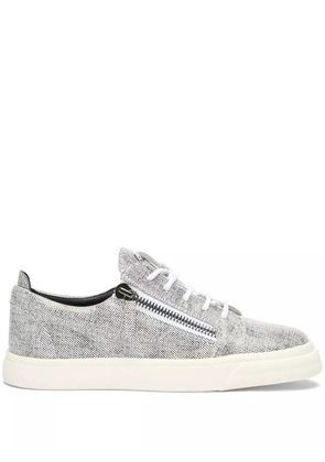 Giuseppe Zanotti Gail leather low-top sneakers - Black