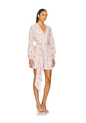 ELLIATT Ines Mini Dress in Lavender. Size L. Also in M, S, XS.