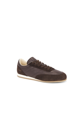 Common Projects Minimal Runner Sneaker in Brown. Size 36. Also in 37, 39.