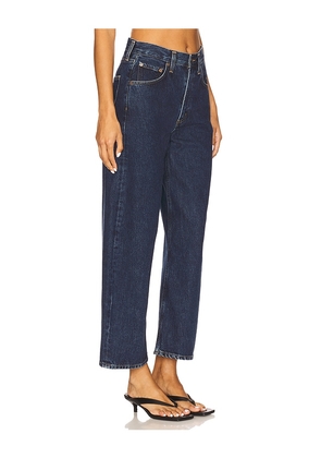 AGOLDE Low Curve Crop Jeans in Blue. Size 23. Also in 24, 25, 26, 27, 28, 29, 30, 31, 33, 34.