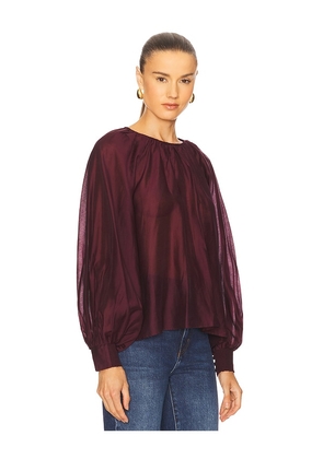ASTR the Label Reyen Top in Wine. Size L. Also in S, XS.