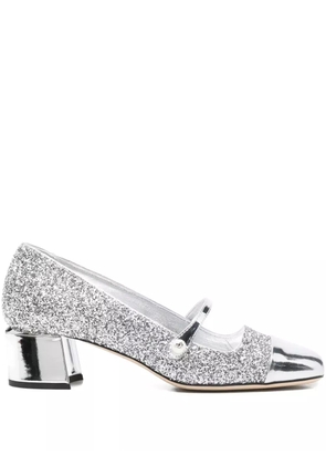 Jimmy Choo Pre-Owned 50mm Elisa pumps - Silver