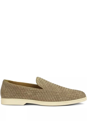Doucal's suede loafers - Neutrals
