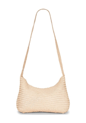 Dragon Diffusion Santa Marta Shoulder Bag in Beige.