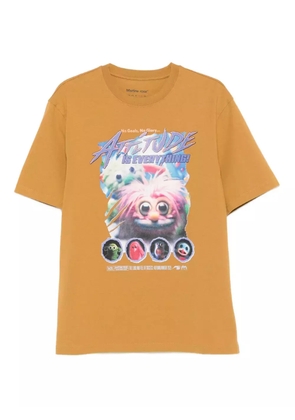 Martine Rose graphic-print cotton T-shirt - Brown