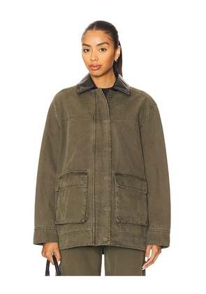 ANINE BING Sean Jacket in Army. Size L. Also in XS.