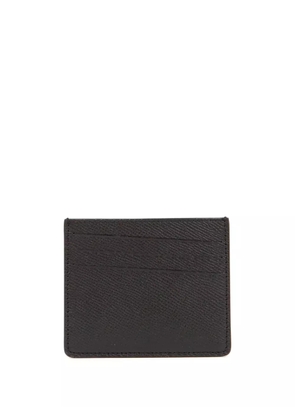 Maison Margiela four-stitch leather card holder - Black