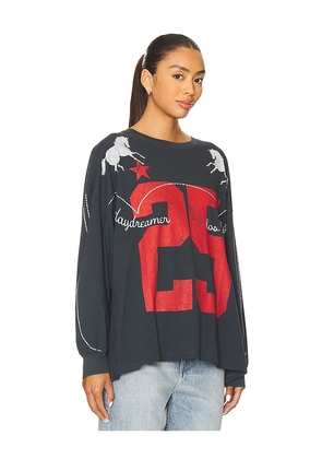 DAYDREAMER Los Angeles 25 Long Sleeve Tee in Charcoal.