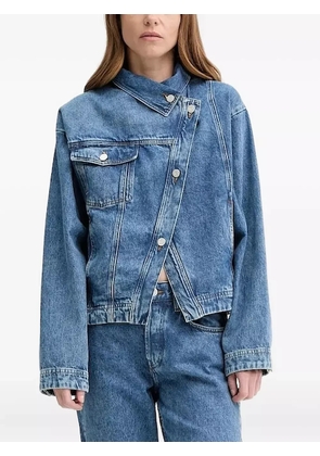 Won Hundred Kirsten asymmetrical denim jacket - Blue