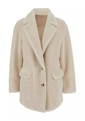 Urbancode button-fastening reversible jacket - Neutrals