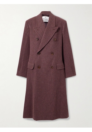 Vivienne Westwood - Winston Double-breasted Wool-twill Coat - Brown - S,M,L