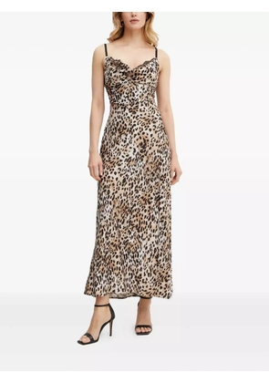 GUESS USA leopard-print maxi dress - Neutrals
