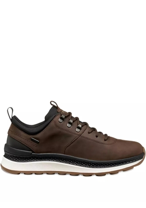 Geox logo-detail sneakers - Brown