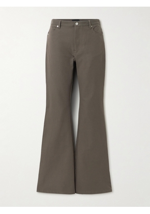 Joseph - Bond Stretch-twill Flared Pants - Neutrals - FR 32,FR 34,FR 36,FR 38,FR 40,FR 42,FR 44