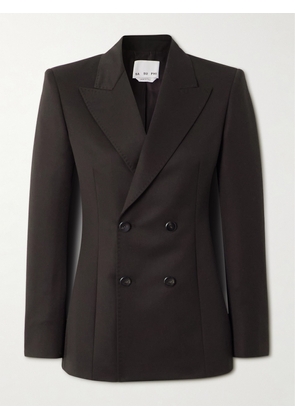 SASUPHI - Wool Double-breasted Blazer - Brown - IT36,IT38,IT40,IT42,IT44,IT46