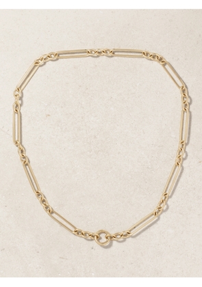 Lucy Delius - Trombone Link 14-karat Gold Necklace - One size