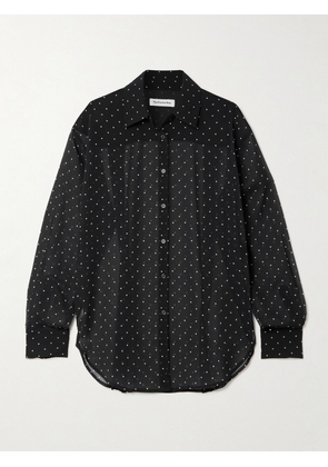 The Frankie Shop - Peri Polka-dot Georgette Shirt - Black - XXS,XS,S,M,L,XL