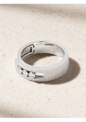 Messika - Move Noa Ciselé 14-karat White Gold Diamond Ring - 52,54