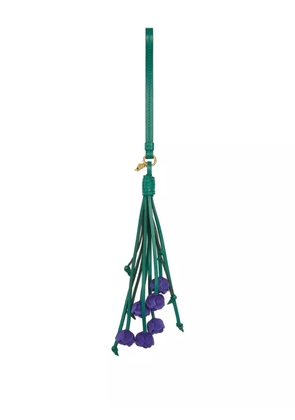 Versace Viola leather charm - Purple