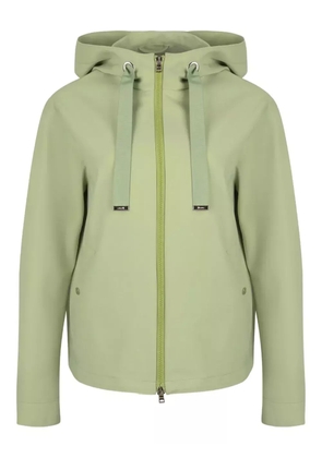Herno hooded zip-front jacket - Green