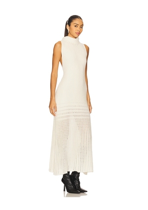 Free People Harley Sweater Maxi Dress In Ivory in Ivory. Size L. Also in XL.