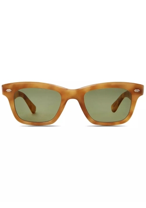 Garrett Leight square-frame sunglasses - Brown