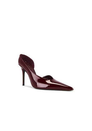 GIA BORGHINI Barbara Heel in Burgundy. Size 36.5. Also in 37, 37.5.
